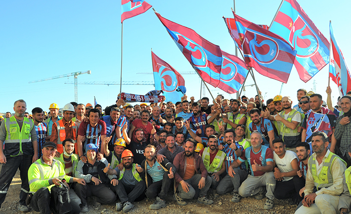 Akkuyu NGS çalışanlarından şampiyonluk kutlaması