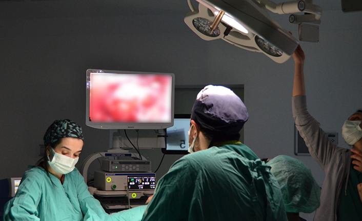 Trabzon'da doğum ameliyatlarında iz bırakmayan yöntem