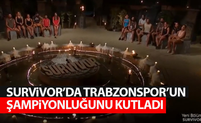 Acun Survivor'da Trabzonspor'un şampiyonluğunu kutladı