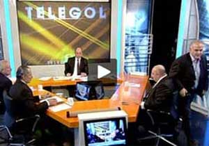 Çakar canlı yayını terk etti