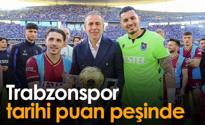 Trabzonspor son haftada rekor peşinde