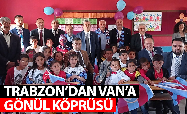 Trabzon’dan Van’a ‘Gönül Köprüsü’