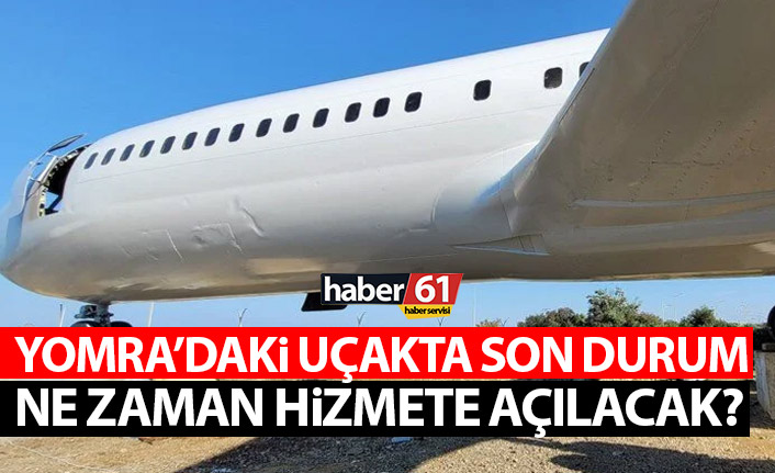 Yomra’da uçak ne zaman hizmete girecek? Başkan Bıyık tarih verdi