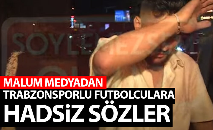 Malum medyadan Trabzonsporlu futbolculara hadsiz sözler!