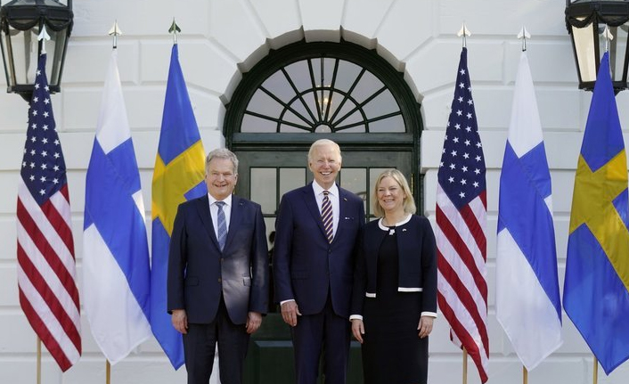 Finlandiya ve İsveç liderleri ABD'de! "Türkiye ile görüşmeye hazırız"