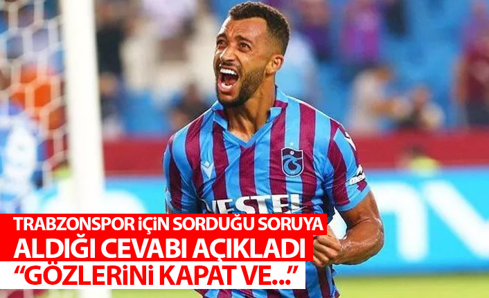 Vitor Hugo transferinde Trabzonspor için aldığı cevabı açıkladı: Gözlerini kapat ve...