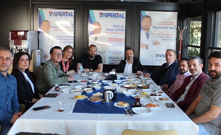 İmperial Hastanesi TGC Yönetimi'ni kahvaltıda ağırladı