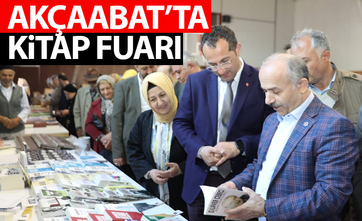 Akçaabat'ta 2. Kitap Şenliği düzenlendi