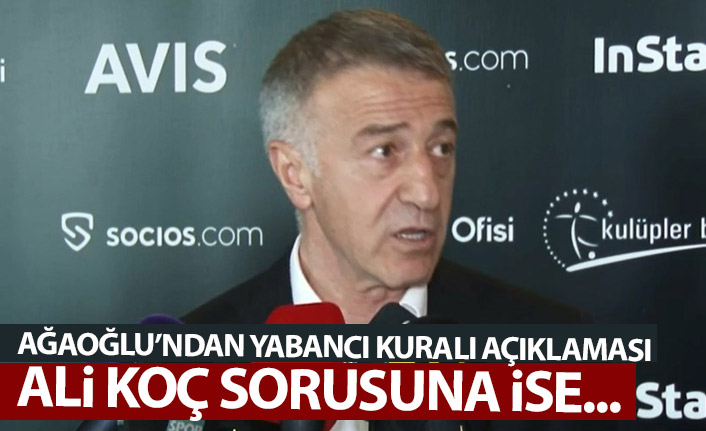 Ahmet Ağaoğlu’ndan TFF seçimi, yayıncı ve yabancı kuralı açıklaması