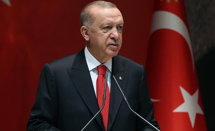 Cumhurbaşkanı Erdoğan'dan mesaj! "Askerlerimizin tek damla kanını yerde bırakmadık"