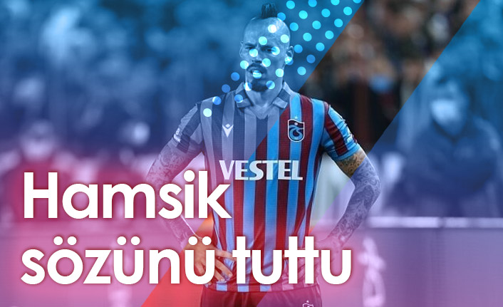 Marek Hamsik sözünü tuttu