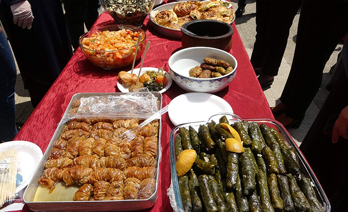 Yöresel yemekler görücüye çıktı