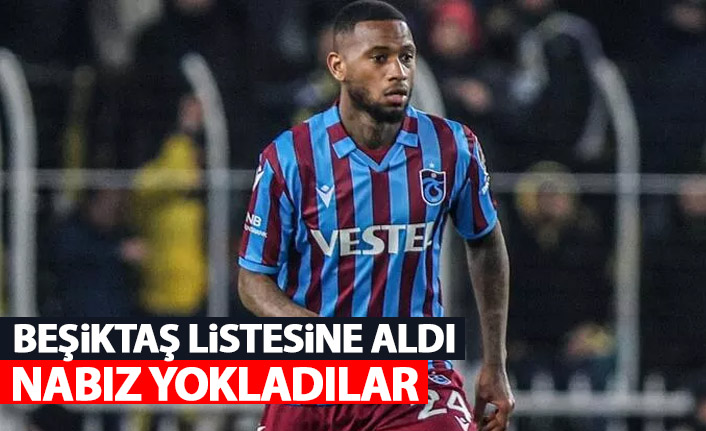 Beşiktaş Trabzonspor'un jokerine kancayı taktı! Nabız yokladılar