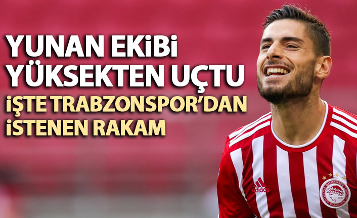 Masouras için Yunan ekibi  yüksekten uçtu! İşte Trabzonspor'dan istenen rakam!