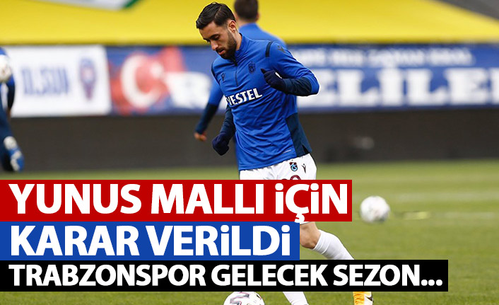 Trabzonspor kararını verdi! Yunus Mallı ile yollar ayrılıyor