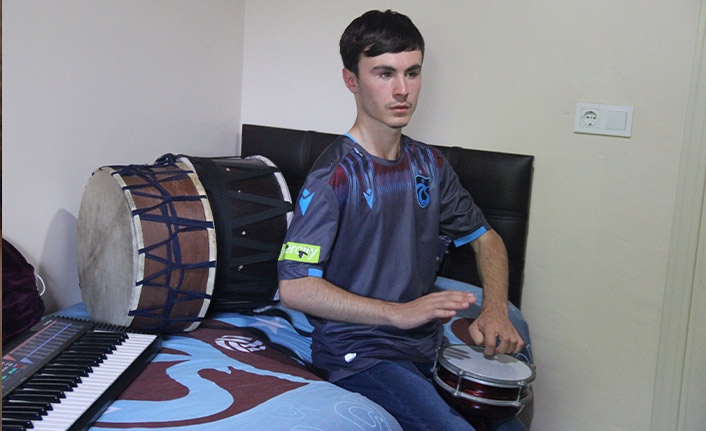 Trabzonspor sevdalısı Emirhan'ın gönül gözüyle yapamayacağı şey yok