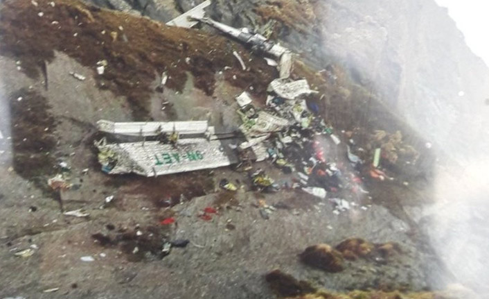 Kaybolan uçağın enkazı bulundu