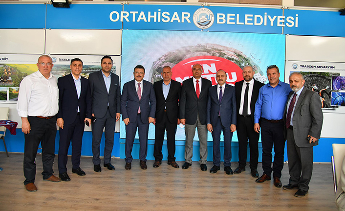 Başkent Ortahisarlılar Kültür ve Yardımlaşma Derneği Başkan Genç'e ziyaret