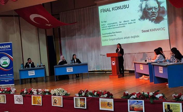 Türkiye'deki en iyi münazara yarışması finali Trabzon'da yapıldı