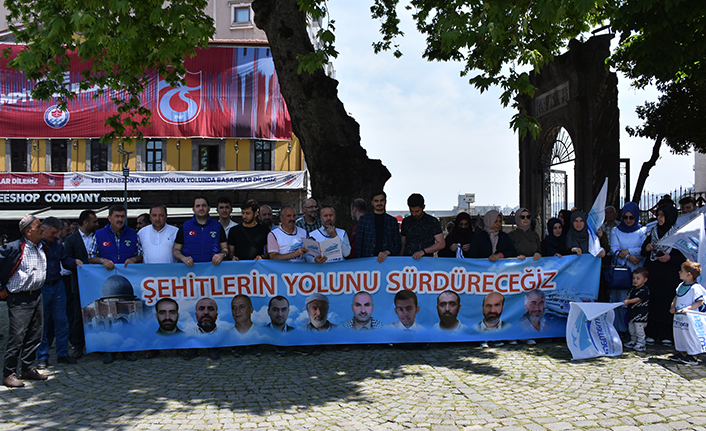 Trabzon Mavi Marmara saldırısı kınandı