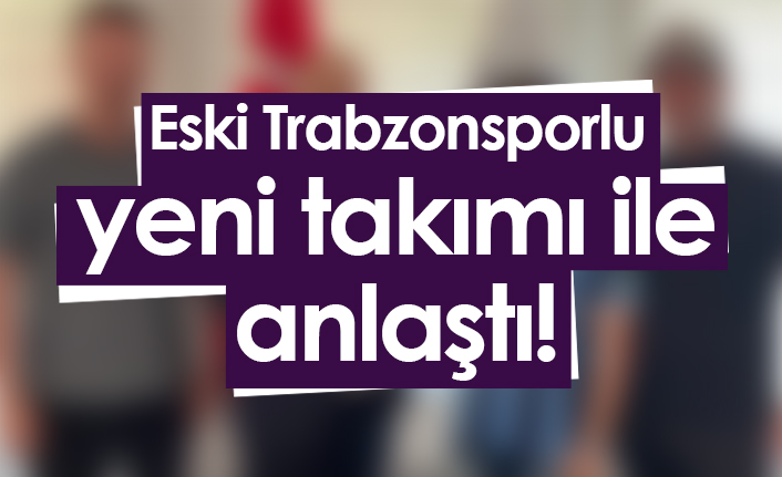 Eski Trabzonsporlu Yusuf Sarı yeni takımı ile anlaştı