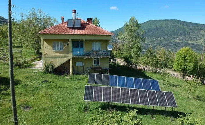 Almanya'da gördü, Sinop'taki evine kurdu