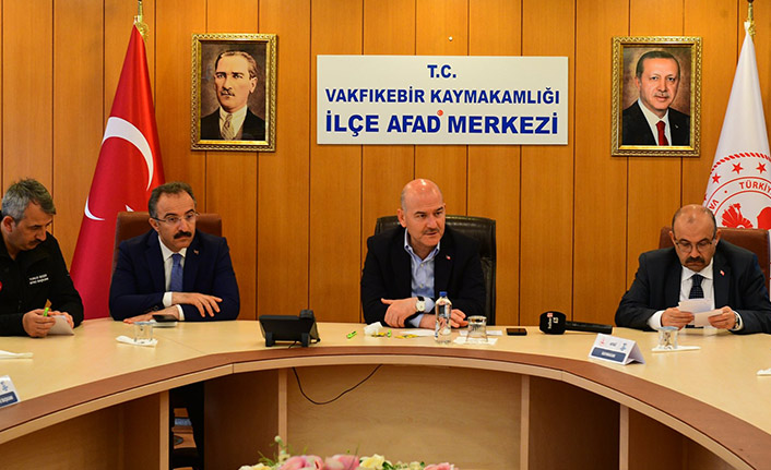 Trabzon'da sel ve taşkın tatbikatı! Süleyman Soylu: "Türkiye bir afet ülkesi"