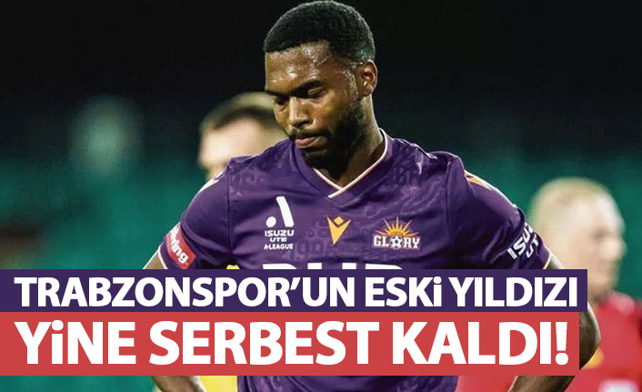 Trabzonspor'un eski yıldızı yine kulüpsüz kaldı!