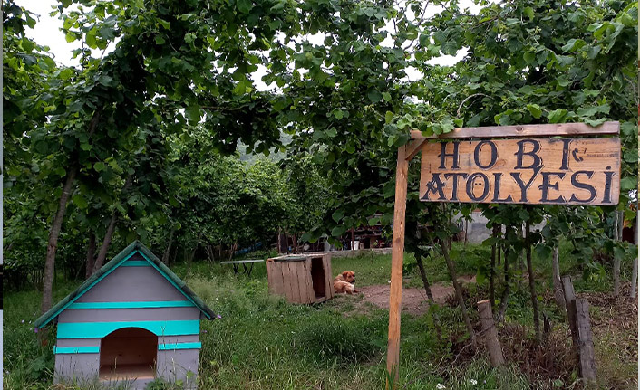 Trabzon'da bir 'Hobi Atölyesi'