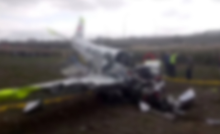 Hollanda'da uçak düştü