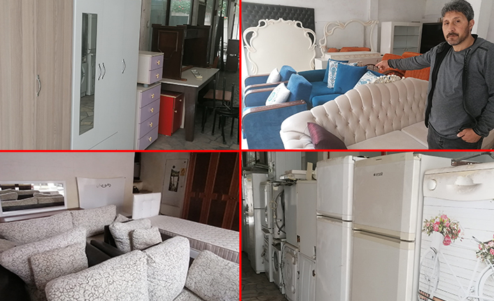 Trabzon’da ikinci el eşya esnafı zor günler yaşıyor!