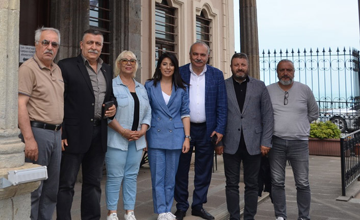 İYİ Partili Kuleyin ve Uzun’dan Baro Başkanı Aydın’a ziyaret