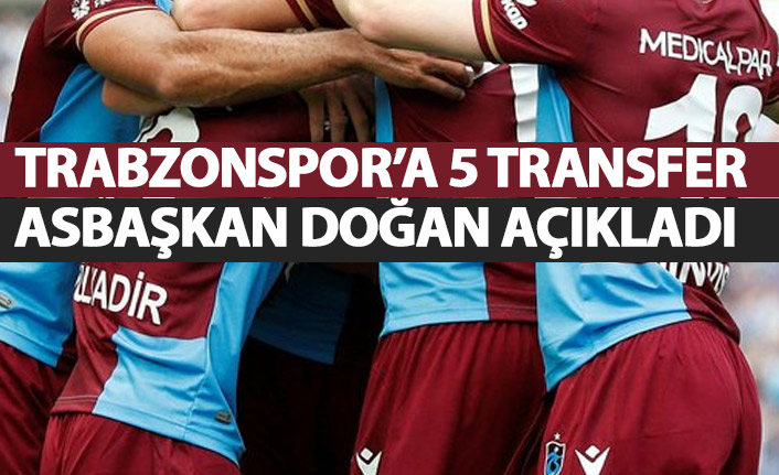 İşte Trabzonspor’un yapacağı transferler! Asbaşkan Doğan açıkladı