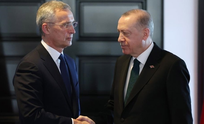 Cumhurbaşkanı Erdoğan, ile Stoltenberg'ten İsveç ve Finlandiya’nın görüşmesi