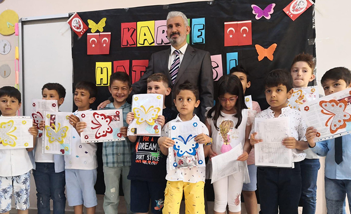 Trabzon'da öğrencileri karne heyecanı