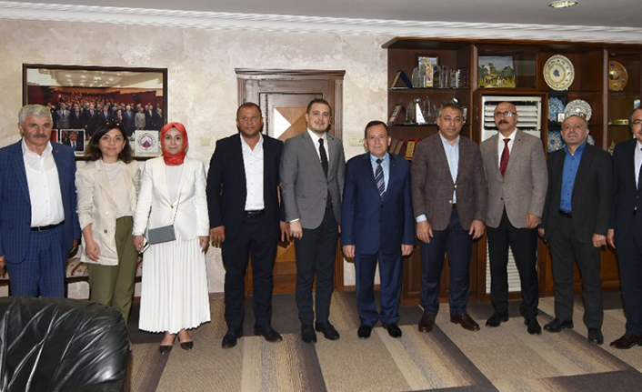 AK Parti heyetinden TTSO'ya ziyaret