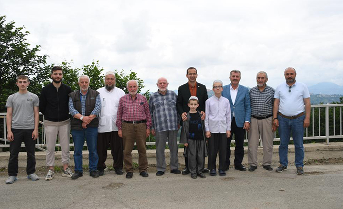Salih Cora’dan acılı aileye taziye ziyareti
