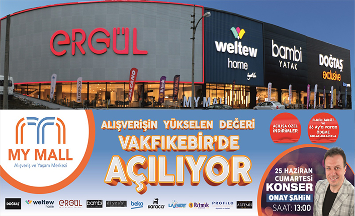 MY MALL Alışveriş merkezi vakfıkebir