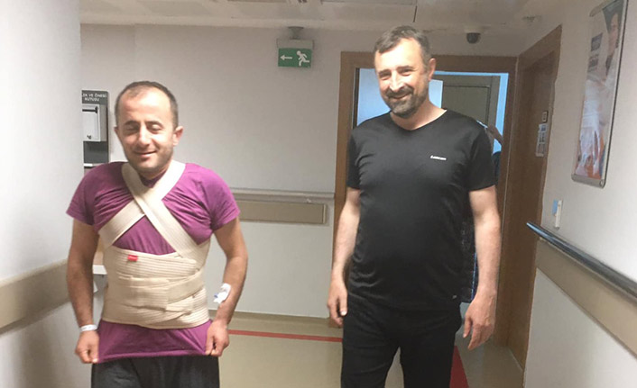 Bel ağrıları için hastaneye gitti, Tümör çıktı