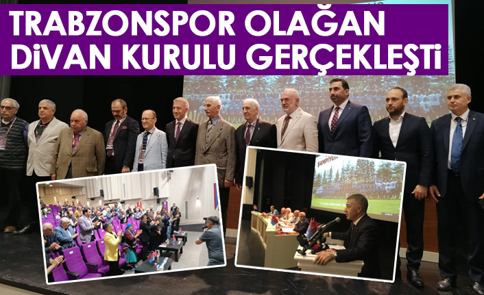 Trabzonspor'un 51. Divan Genel Kurulu yapıldı
