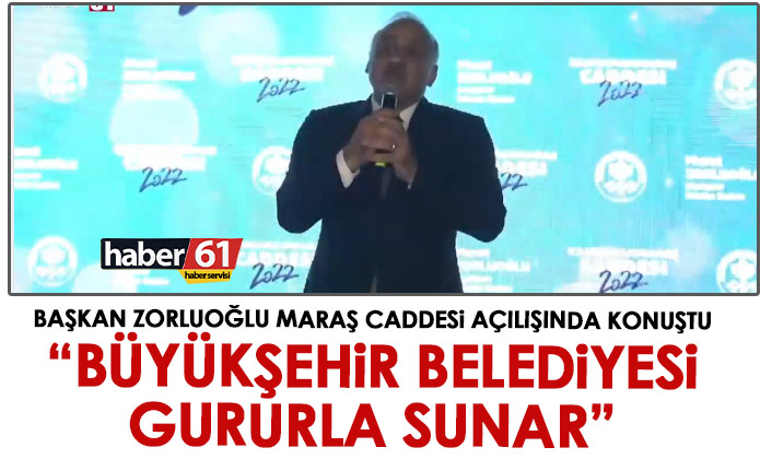 Murat Zorluoğlu: Büyükşehir Belediyesi gururla sunar