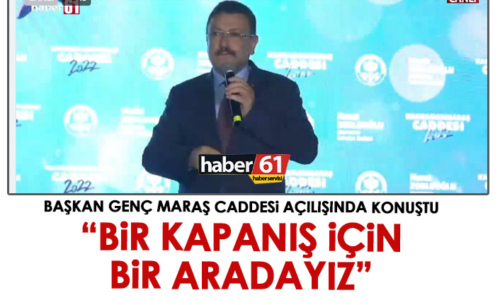 Ortahisar Belediye Başkanı Ahmet Metin Genç: Bir kapanış için bir aradayız