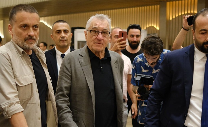Hollywood yıldızı Robert De Niro İstanbul'da