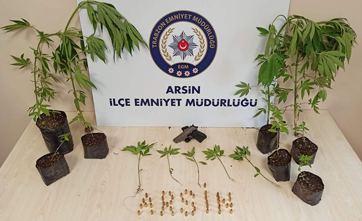 Trabzon’da narkotikten sıkı operasyon!