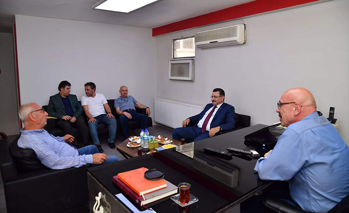 Trabzon Ortahisar Belediye Başkanı Ahmet Metin Genç'ten kurumumuza ziyaret!