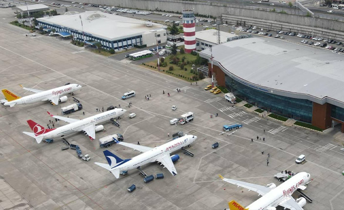 Suudi Arabistan'dan Trabzon'a bu yılın ilk charter uçuşu yarın