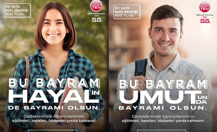 TEV’den özel proje: Gençlerimizin Bayram Sevinci Olsun, Eğitimleri Yarıda Kalmasın!