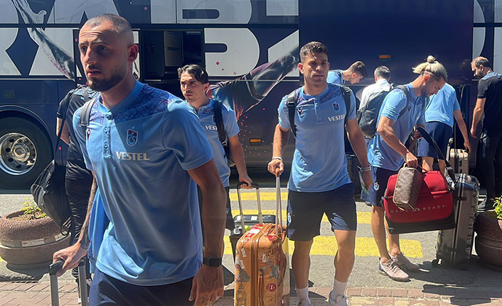 Trabzonspor ilk kamp için yola çıktı