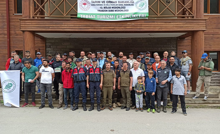 Uzungöl'de sportif olta balıkçılığı yarışması düzenlendi