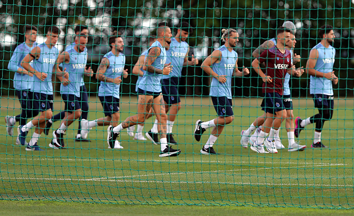 Trabzonspor'dan kampta ilk antrenman